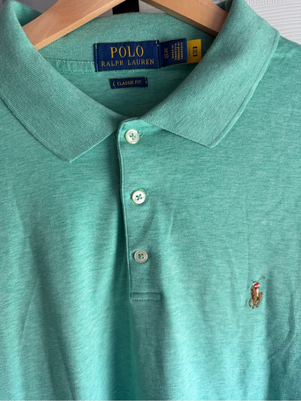 Polo Ralph Lauren Classic Fit Soft Cotton
Shirt Polo Men’s Size: XL - Picture 5 of 9